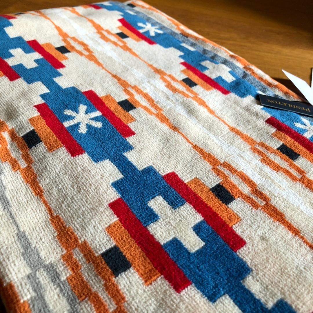 Snow Peak × PENDLETON Blanket Beige Camping Outdoor 40in x 70in NEW F/S