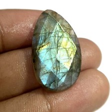 Natural Multi Fire Labradorite Faceted Fancy Shape Gemstone For Jewelry Making