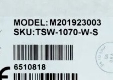 Crestron TSW-1070-W-S 10.1 in. Wall Mount Touch Screen White Smooth NEW SEALED