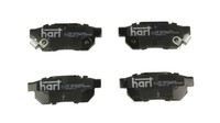 Hart 215 263 Bremsbelagsatz, Scheibenbremse FüR Acura, Honda, Lotus, Mg, Rover