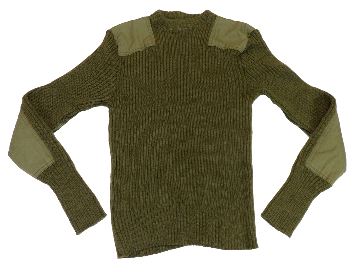 US Marine Green Sweater 42 Service Alpha Wool Desert Storm Uniform USMC  Pullover
