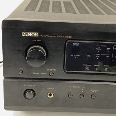 Denon AVR-884 6.1 Channel 750 Watt AV Surround Receiver TESTED