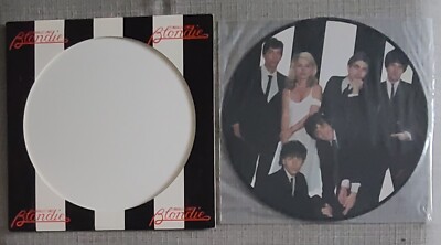 BLONDIE - PARALLELE LINIEN - ORIGINAL US-AUSGABE BILD-DISC LP AUF CHRYSALIS - 1978 - SEHR GUTER ZUSTAND