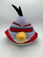 Angry Birds Space Lazer Bird Chuck Purple Plush Large 10” No Sound