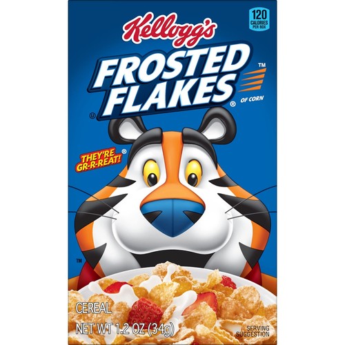 Kellogg's Frosted Flakes Breakfast Cereal 8 Vitamins and Minerals Kids Snacks... - Picture 8 of 11