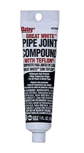 Oatey Great White White Pipe Joint Compound 1 Oz 38753312293 Ebay