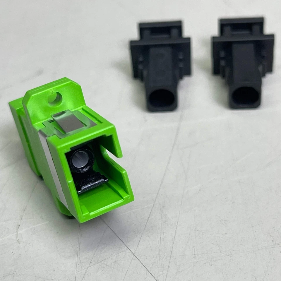 CORNING (6-PACK) Fiber Optic Adapters Full-Flange Mount Ceramic Sleeve ADPSC00CC - Image 4 of 4