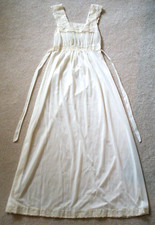 2-Piece Vintage 1950s GOTHAM NIGHTGOWN  ROBE Lingerie Nylon Gold Thread