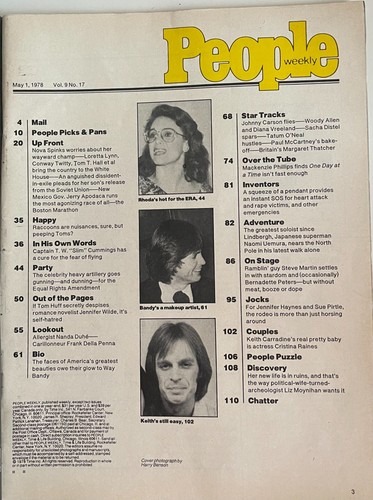1978 People magazine, Steve Martin - May 1 - Very Good - Foto 2 di 6