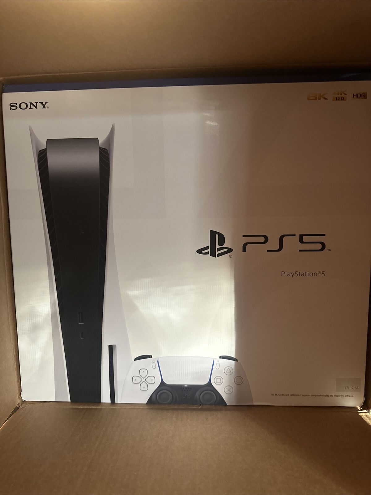 Sony PS5 PlayStation 5 (US Plug) Blu-ray Edition Console 3005718 White  CFI-1115A/CFI-1015A/CFI-1215A - US