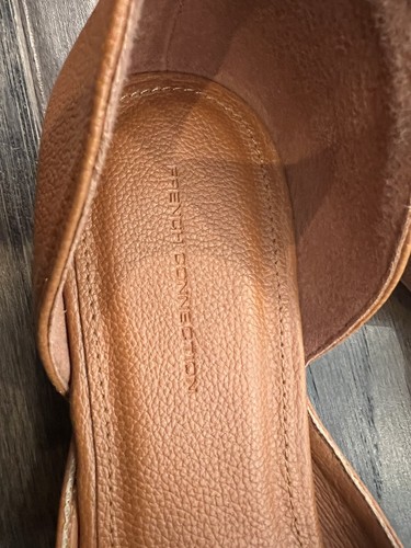 New French Connection Brown Pointy Loafer Slip On Flats Shoes Women's Size 9 - Picture 3 of 5