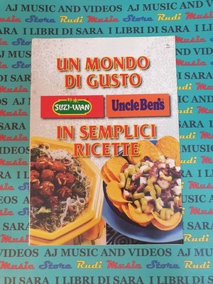 Buch Brosche EINE GESCHMACKSWELT in einfachen Rezepten SUZI-WAN UNCLE BENS (A22)