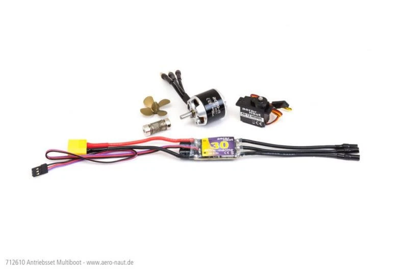 Aeronaut 306600 Feuerlöschboot FLB-12 Schnellbaukasten Feuerwehr + Antriebs- Set - Bild 4 von 4