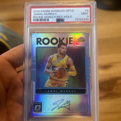 Jamal Murray [Purple] #6 2016 Panini Donruss Optic Rookie Signatures card