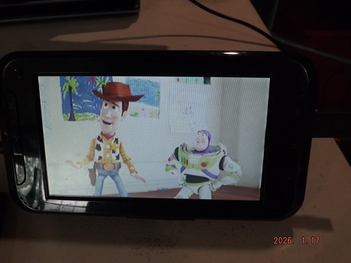 Axion Portable LCD Stereo TV 7" Widescreen Model AXN-8706