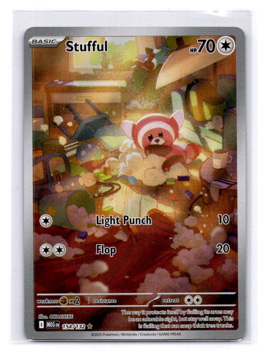 Stufful Illustration Rare ME01: Mega Evolution 154/132 LP-NM