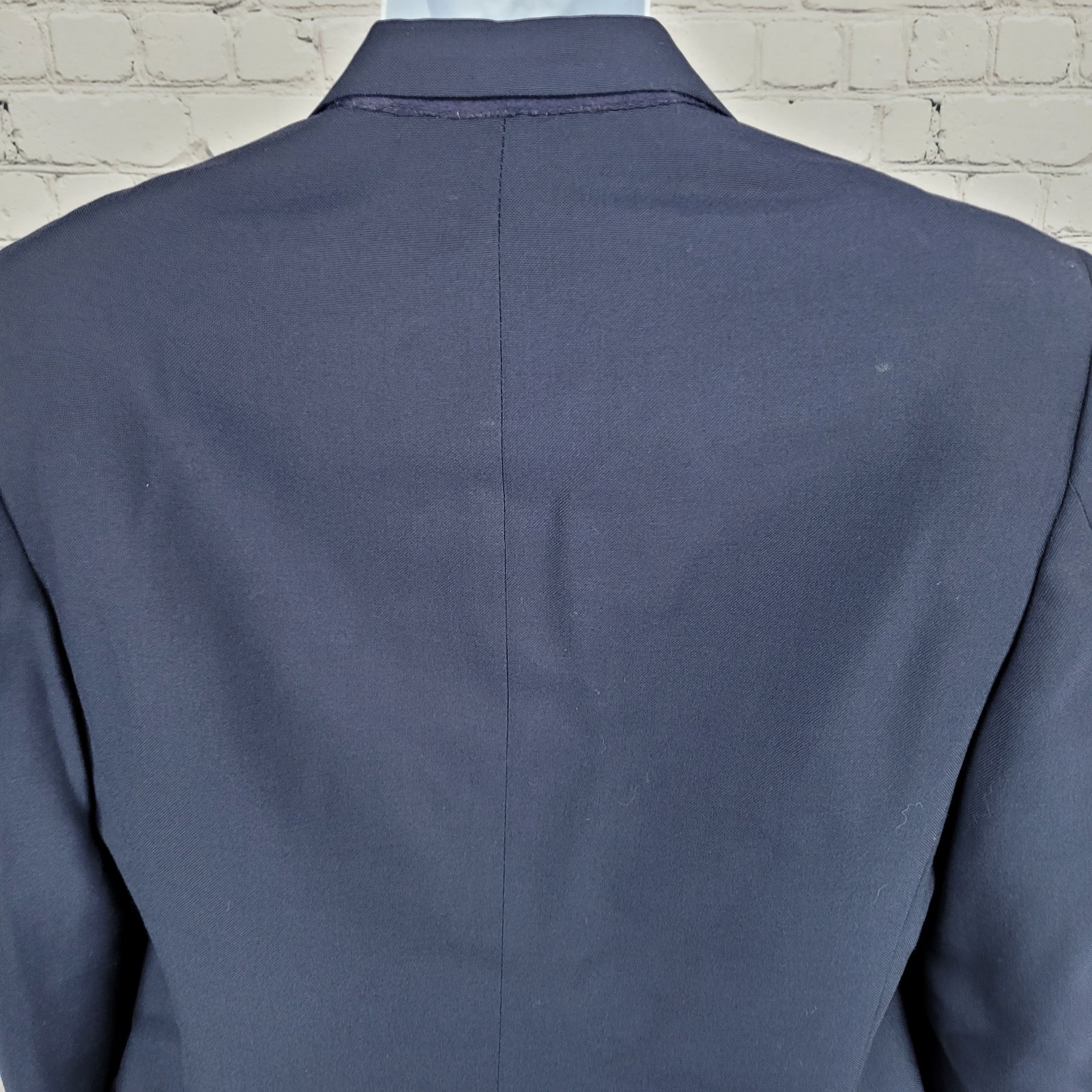 Cellini Collection Navy 2 Button Double Vented No… - image 9