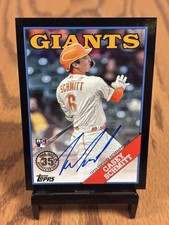 2023 Topps Update Series - 1988 Topps Baseball Autographs Casey Schmitt RC /199
