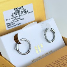 Pendientes De Aro Grandes Estilo Gitano - Plata Bañada En Oro 9K, Estilo Victoriano, Tamaño 37x31 Mm