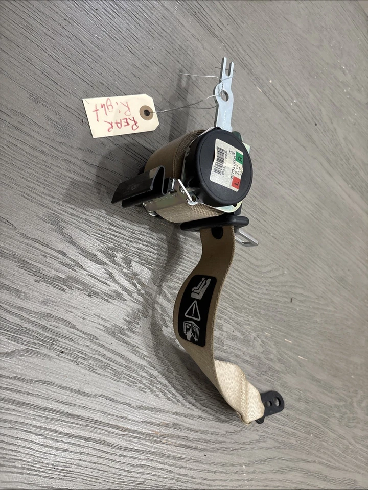 08-13 CINTURÓN SEGURIDAD PASAJERO TRASERO DERECHO BMW 328xi 328i 325i 335i E90 E92 617531500a Foto 2 de 4