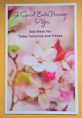 Happy Easter Day Large Format Greeting Card (+ Envelope 5.5x8'')