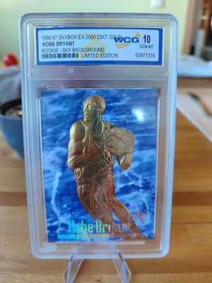 Kobe Bryant 1996-97 Skybox EX-2000 Gold Rookie Sky-Edition
