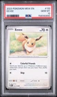 2023 POKEMON MEW EN-151 #133 EEVEE PSA 10