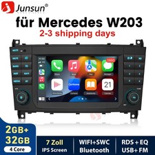 Android Radio DAB+ CarPlay WiFi RDS SWC Für Mercedes C/CLK/CLC Klasse W203 W209 Android Radio DAB+ CarPlay WiFi RDS SWC Für Mercedes C/CLK/CLC Klasse W203 W209