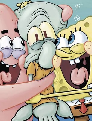 Spongebob Schwammkopf Diamond Painting Set Diamantmalerei + Zubehör 20x25cm 