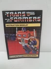 Vintage Transformers G1 Instructions - OPTIMUS PRIME (AUTOBOT) - Hasbro - 1984