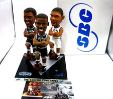 SAN ANTONIO SPURS LEGEND BOBBLELEHEADS DUNCAN, ROBINSON, GERVIN - FREE SHIPPING!