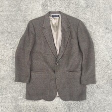 Vintage Brooks Brothers Union Made In USA 100 Camel Hair Size 46 L Blazer