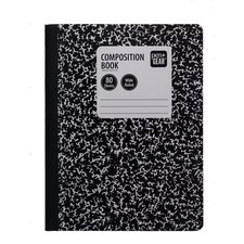 Pen Gear Composition Book, Wide Ruled, 7.5"x 9.75", Marble Design, Paper Cover,