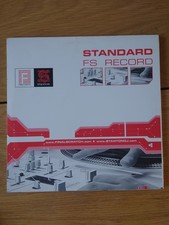 2x Stanton FS Final Scratch Vinyl 12" Record Time Code Control (ok condition)