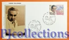 C361-ITALY 1998 CURZIO MALAPARTE ENVELOPE 1ST DAY FDC FILAGRANO GOLD