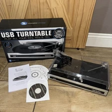 Innovative Technology ITUT 5000 USB Turntable - Used With Manual And CD