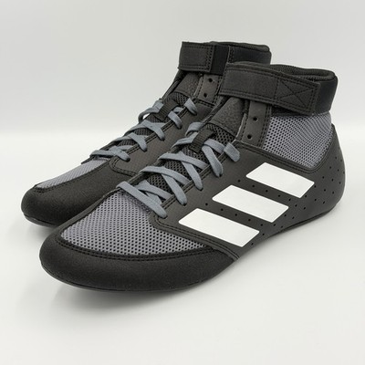 Size 11.5 Adidas Mat Hog 2.0 Wrestling Shoes Men Black FZ5391 New