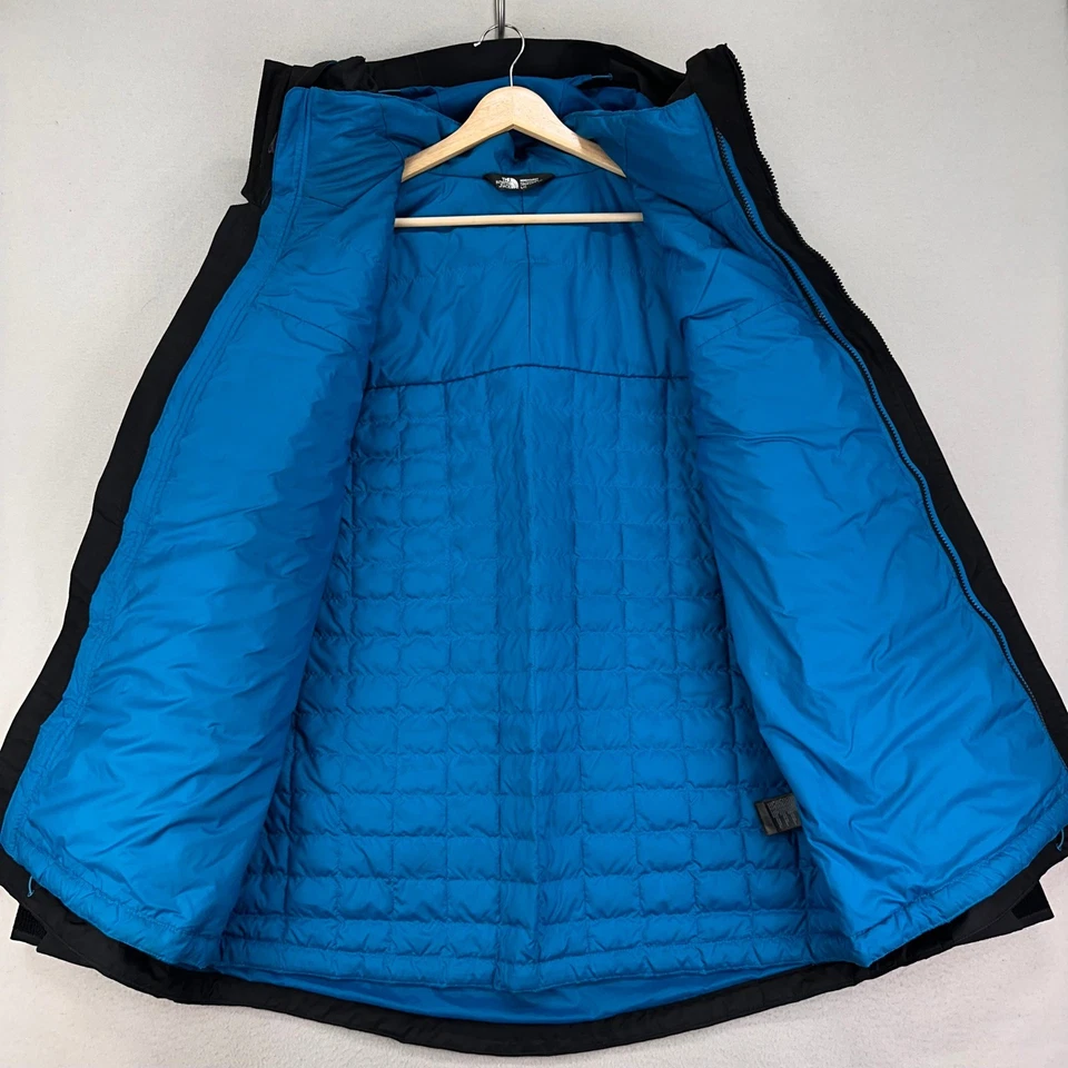 The North Face ThermoBall Snow Triclimate Jacket Mens Large Black/Blue Winter - Image 4 of 4