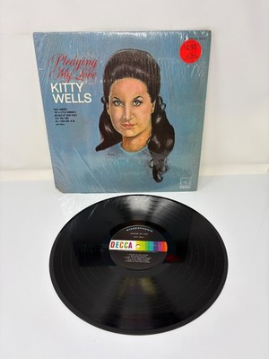 Kitty Wells   Pledging My Love LP Record 1971 Stereo Decca Country 33 RPM