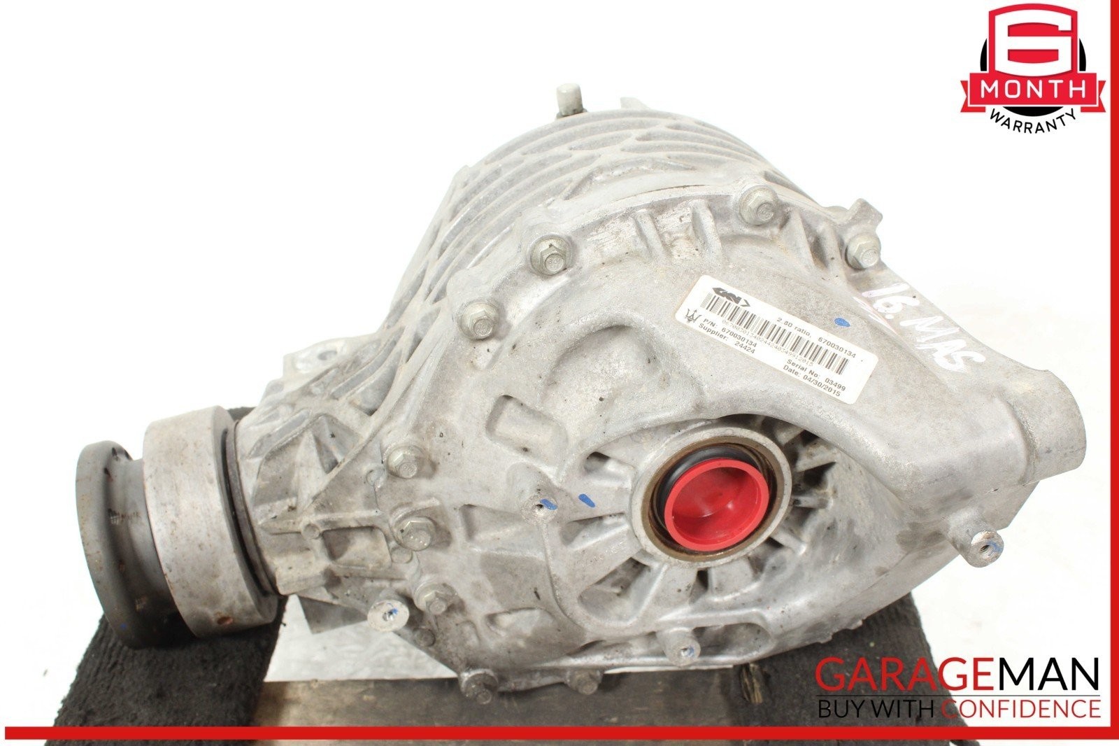 14-24 Maserati Ghibli 2.80 Ratio Rear Diff Differential Carrier 670030134 OEM