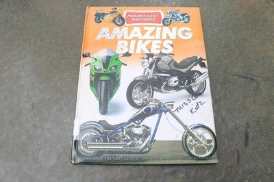 Amazing Bikes Magnificent Machines Book Motorcycles Hardcover Vintage