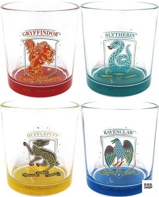Komplettset 4 farbige Boden Gläser Ichiban Kuji Wizarding World Prize D Store List