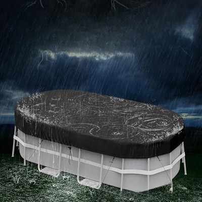 Above Ground Pool Oval Pool Protector Debris Protection For Inflatable Pools