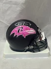 Justin Tucker Signed Autographed Custom Baltimore Ravens MIni Helmet JSAW