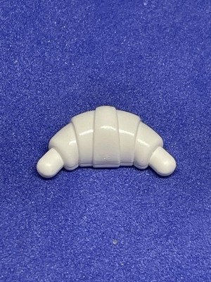 Lego Lebensmittel weißes Croissant mit abgerundeten Enden 33125