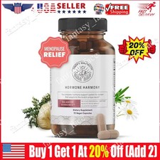 Happy Mammoth Hormone Harmony Natural Hormonal Support for Women 72 Caps