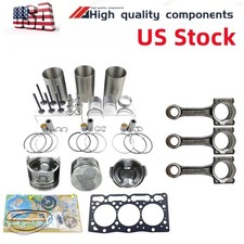 For Kubota D1305  D1305b Engine Zd331lp Zd331p Zd331rp Overhaul Rebuild Kit Rod