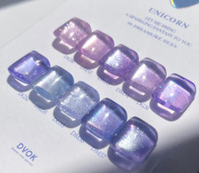DVOK Licorne Gel Magnétique Vernis à Ongles 10 Couleurs Oeil de Chat Collection Set