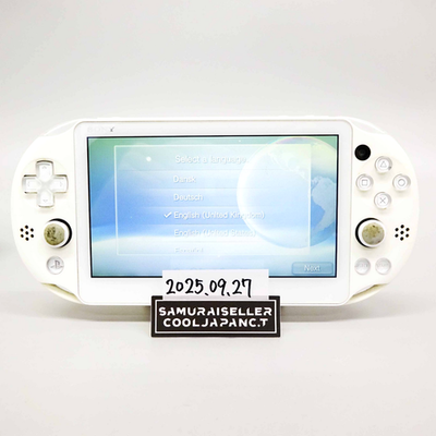 Sony Playstation PS Vita White PCH-2000 ZA12 Wi-Fi Model Console