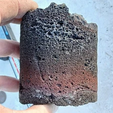 Volcanic Lava Rock Specimen Crystals Minerals Display Stone Igneous Core Sample 